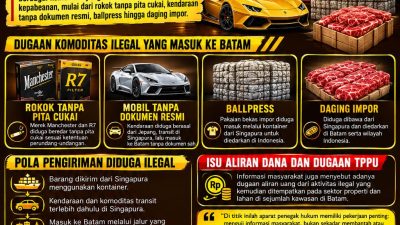 Penyelundupan Mobil dan Rokok di Batam Diduga Terorganisir, Nama WL Disebut dalam Jalur Peredaran